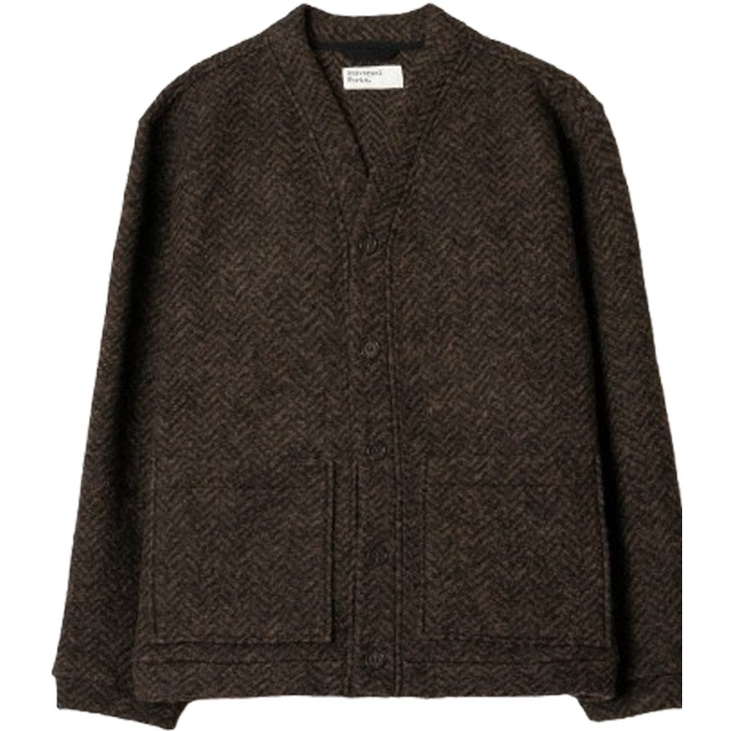 Cardigan Uomo Universal Works - Advance Cardigan - Marrone
