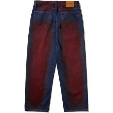 Jeans Uomo Awake - Orchard Street Baggie - Rosso