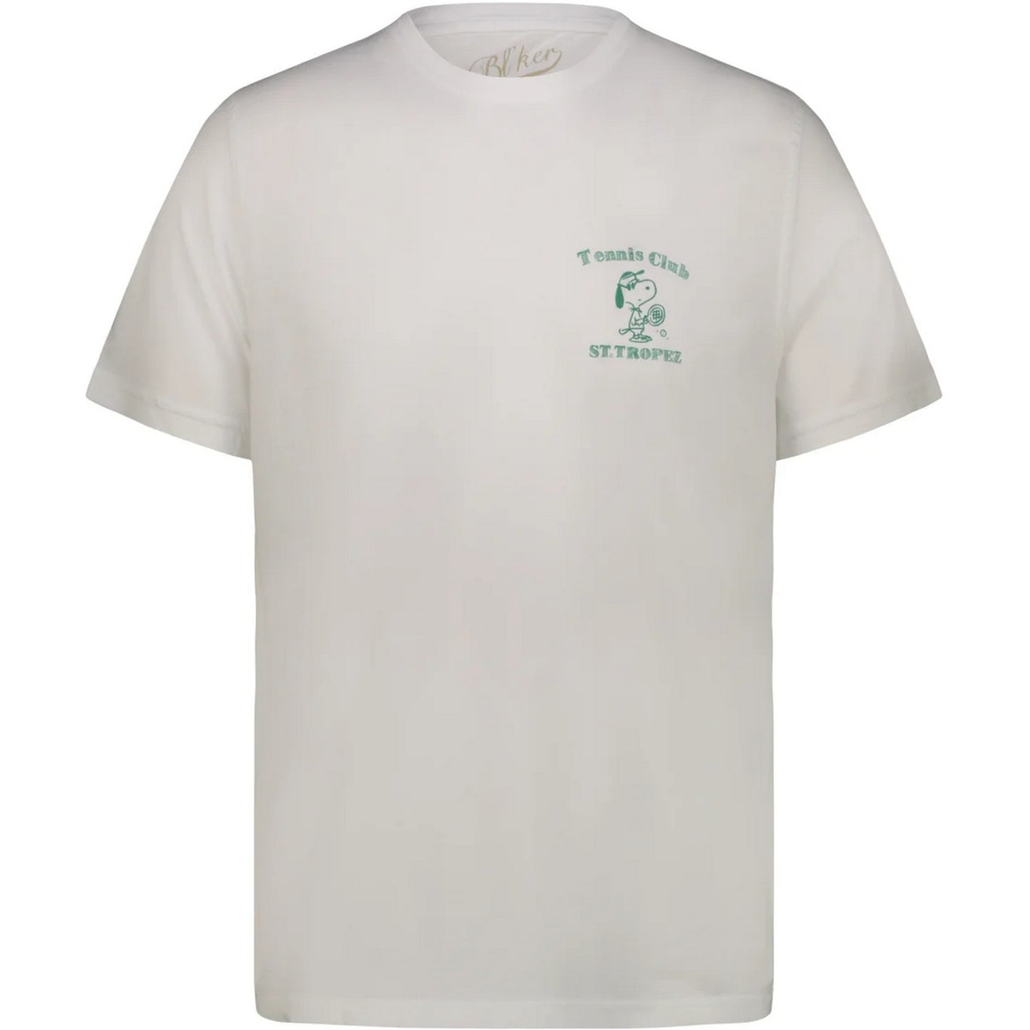 T-shirt Uomo Bl'ker - BLKER T-SHIRT MC GRAFICA "St.Tropez" - Bianco