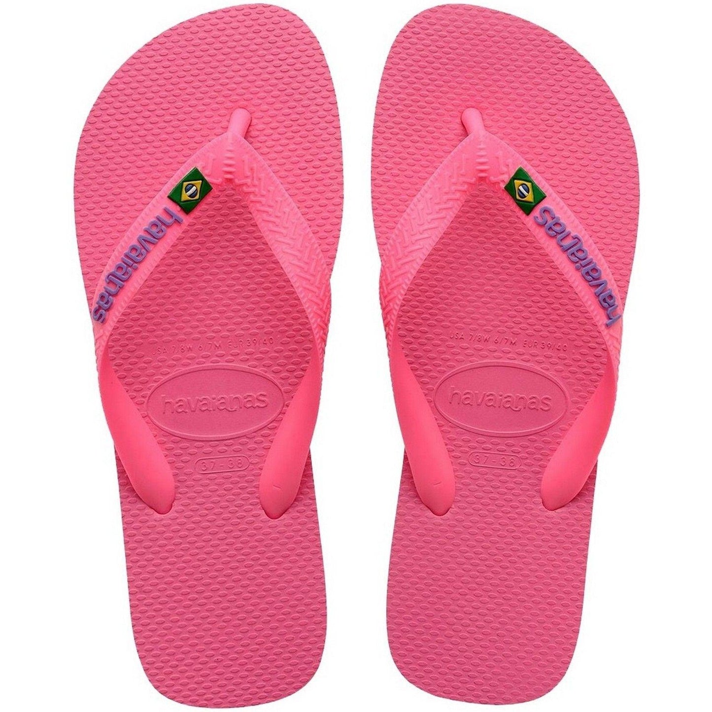 Infradito Donna Havaianas - Brasil Logo - Rosa