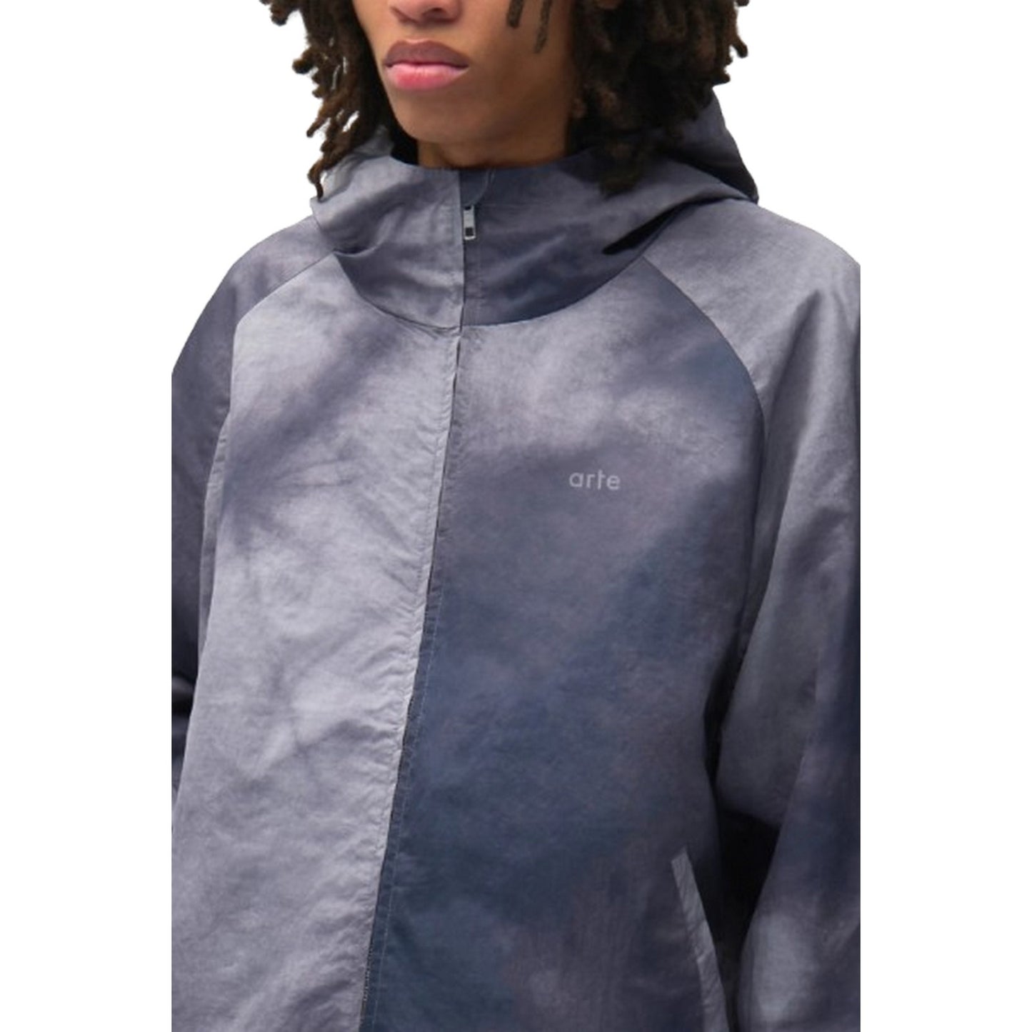 Giacche impermeabili Uomo Arte Antwerp - Sunfade Aero Track Jacket - Blu