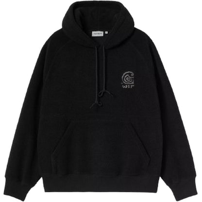 Felpe con cappuccio Uomo Carhartt Wip - Hooded Helix Sweat - Nero