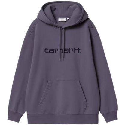 Felpe con cappuccio Donna Carhartt Wip - W' Hooded Carhartt Sweatshirt - Viola