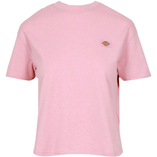 T-shirt Donna Dickies - Oakport Boxy Tee Ss W - Rosa