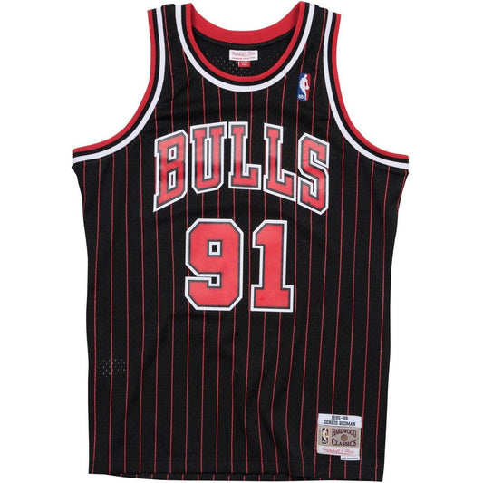 Canotte Uomo Mitchell & Ness - Swingman Jersey - Nero