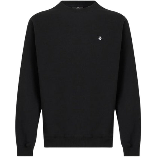 Felpe senza cappuccio Uomo Volcom - Single Stone Crew - Nero