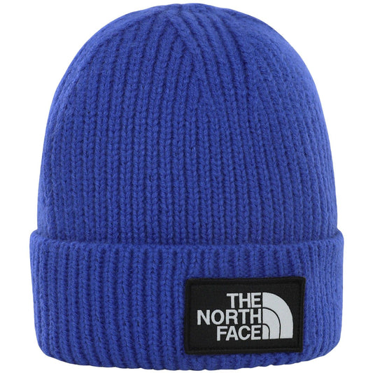 Berretti in maglia Unisex The North Face - Tnf Log Box Cuf Bne - Blu