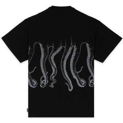 T-shirt Uomo Octopus - Octopus Dyed Tee - Nero