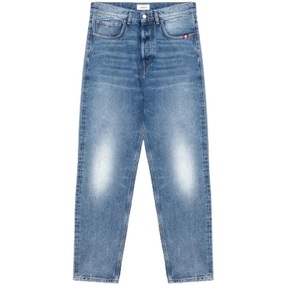 Jeans Uomo Amish - Jeremiah Straight - Blu