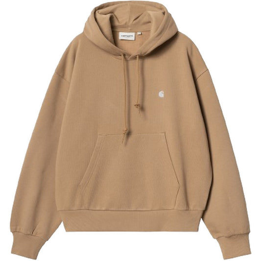 Felpe con cappuccio Donna Carhartt Wip - W' Hooded Casey Sweatshirt - Beige