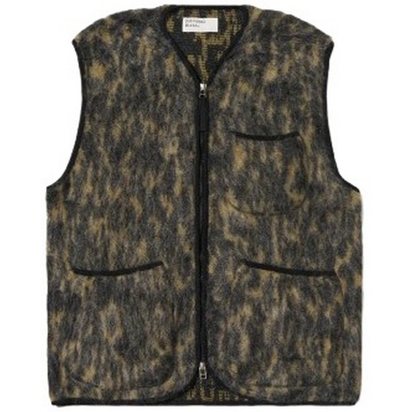 Gilet Uomo Universal Works - Zip Gilet - Marrone