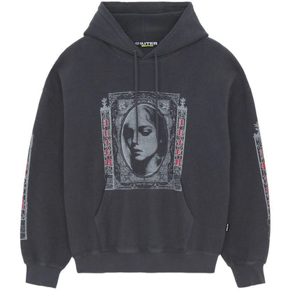 Felpe con cappuccio Uomo Iuter - Fallen Love Reverse Hoodie - Grigio