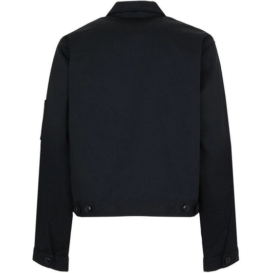 Giacche Donna Dickies - Unlined Cropped Eisenhower Jacket - Nero