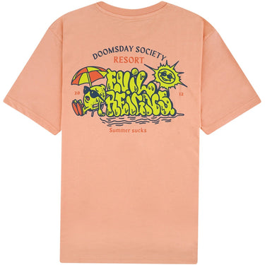 T-shirt Uomo Doomsday - Summer Sucks T Shirt - Rosa