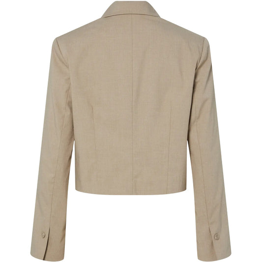 Giacche da abito e blazer Donna Pieces - Pcrosa Short Blazer Noos Bc - Grigio