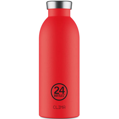Thermos per bibite Unisex 24bottles - Clima Bottle 050 - Rosso