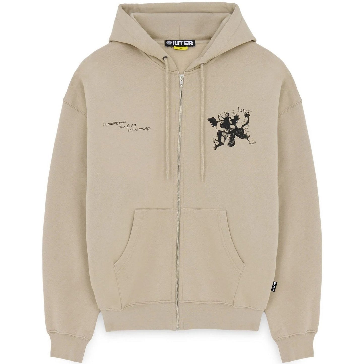 Felpe con cappuccio Uomo Iuter - Souls Zip Hoodie - Beige