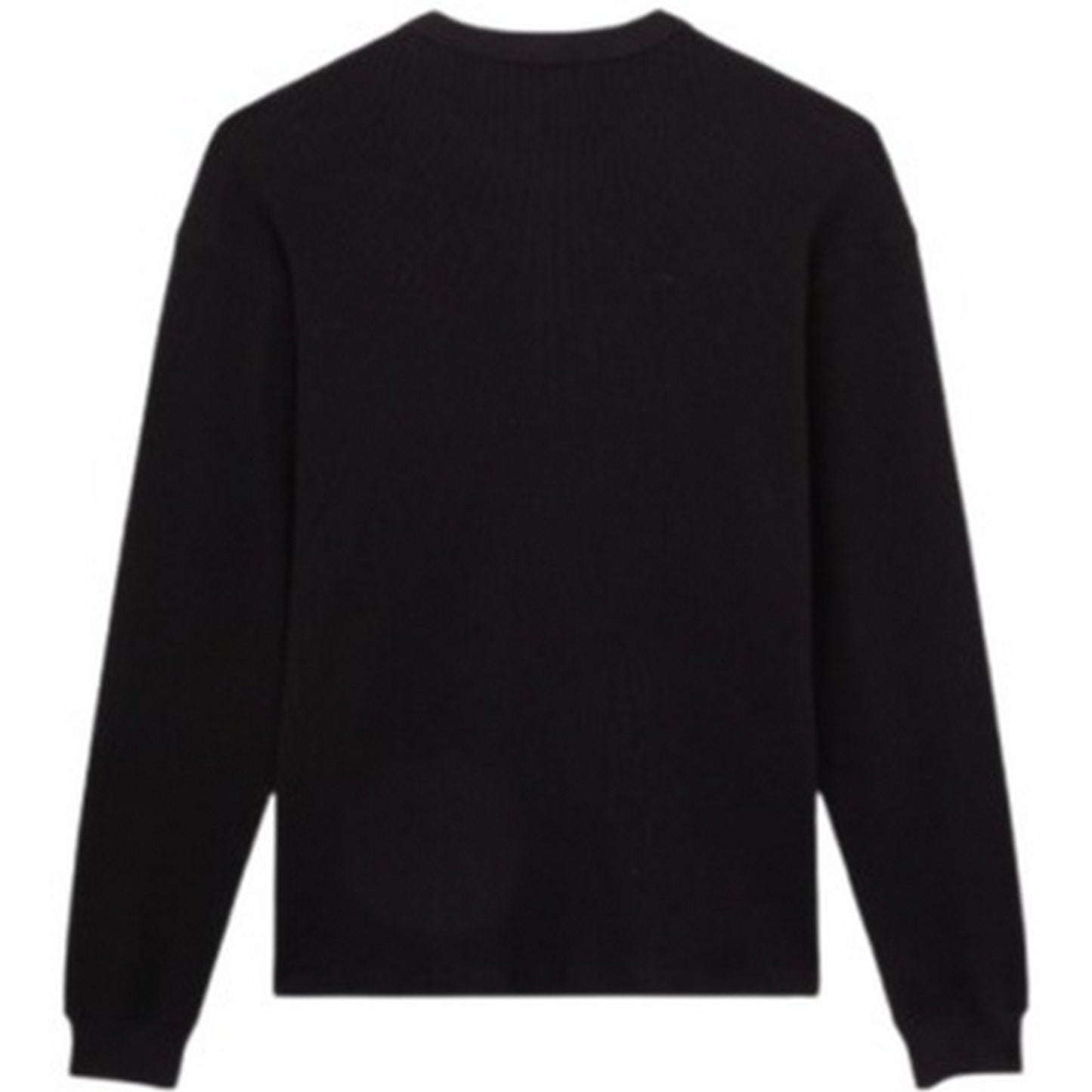 Maglie a manica lunga Uomo Dickies - Dickies Waffle Tee Ls - Nero