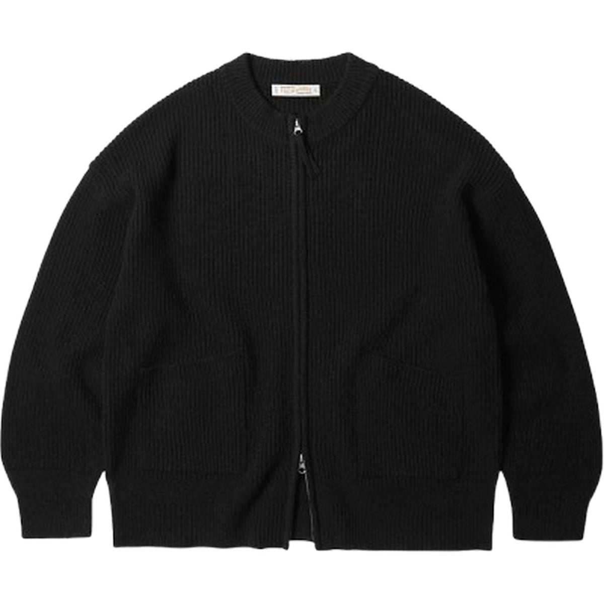 Cardigan Uomo Frizmworks - Wool Deck Zipup Cardigan - Nero