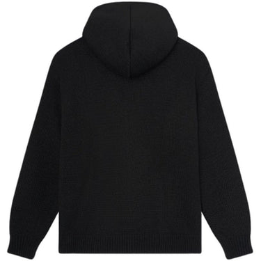 Swetry męskie Dolly Noire – DLYNR Dzianinowa bluza z kapturem – Czarna