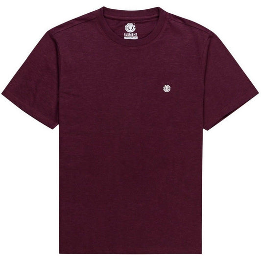 T-shirt Uomo Element - Crail M Kttp Fbk - Bordeaux