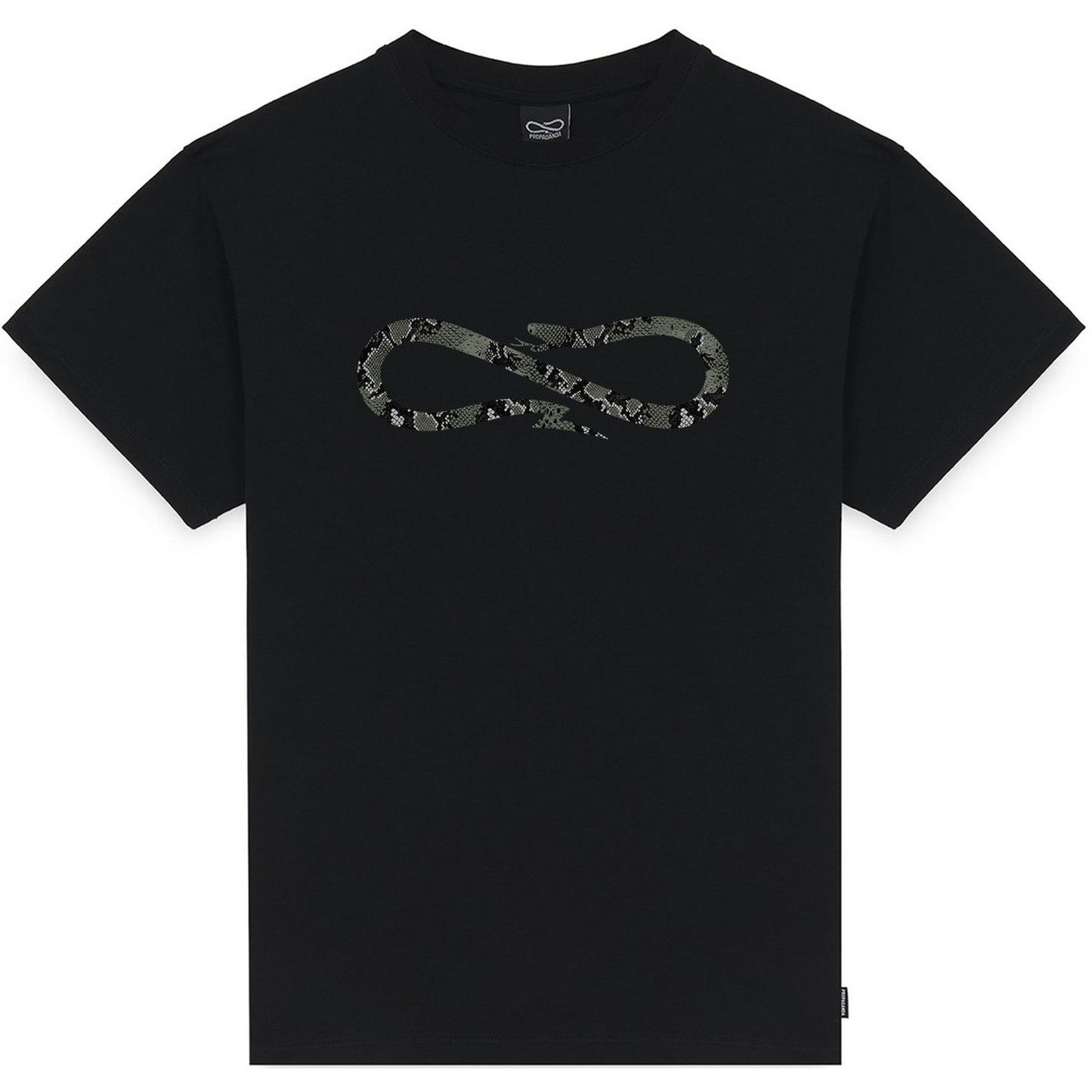 T-shirt Uomo Propaganda - T-Shirt M/M Logo Python - Nero