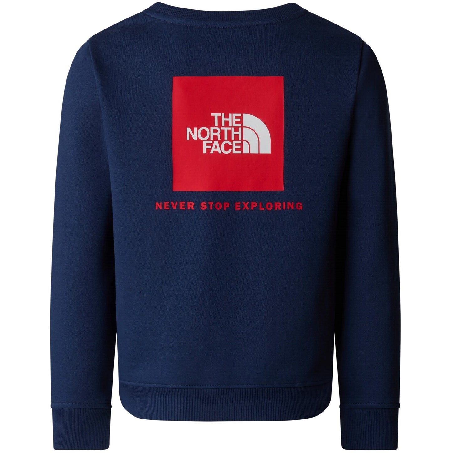 Felpe senza cappuccio Ragazzi Unisex The North Face - Teen Box Nse Regular Crew - Blu