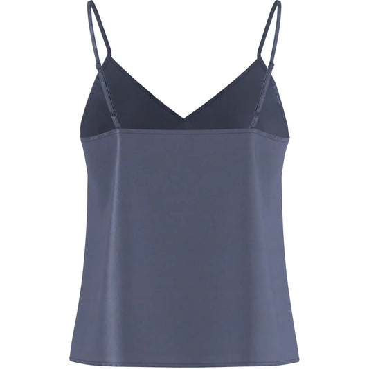 Canotte e top Donna Pieces - Pcjessa Singlet Top Wvn Noos Bc - Blu