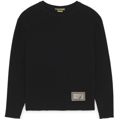 Maglie a manica lunga Uomo Iuter - True Waffle Ls Tee - Nero