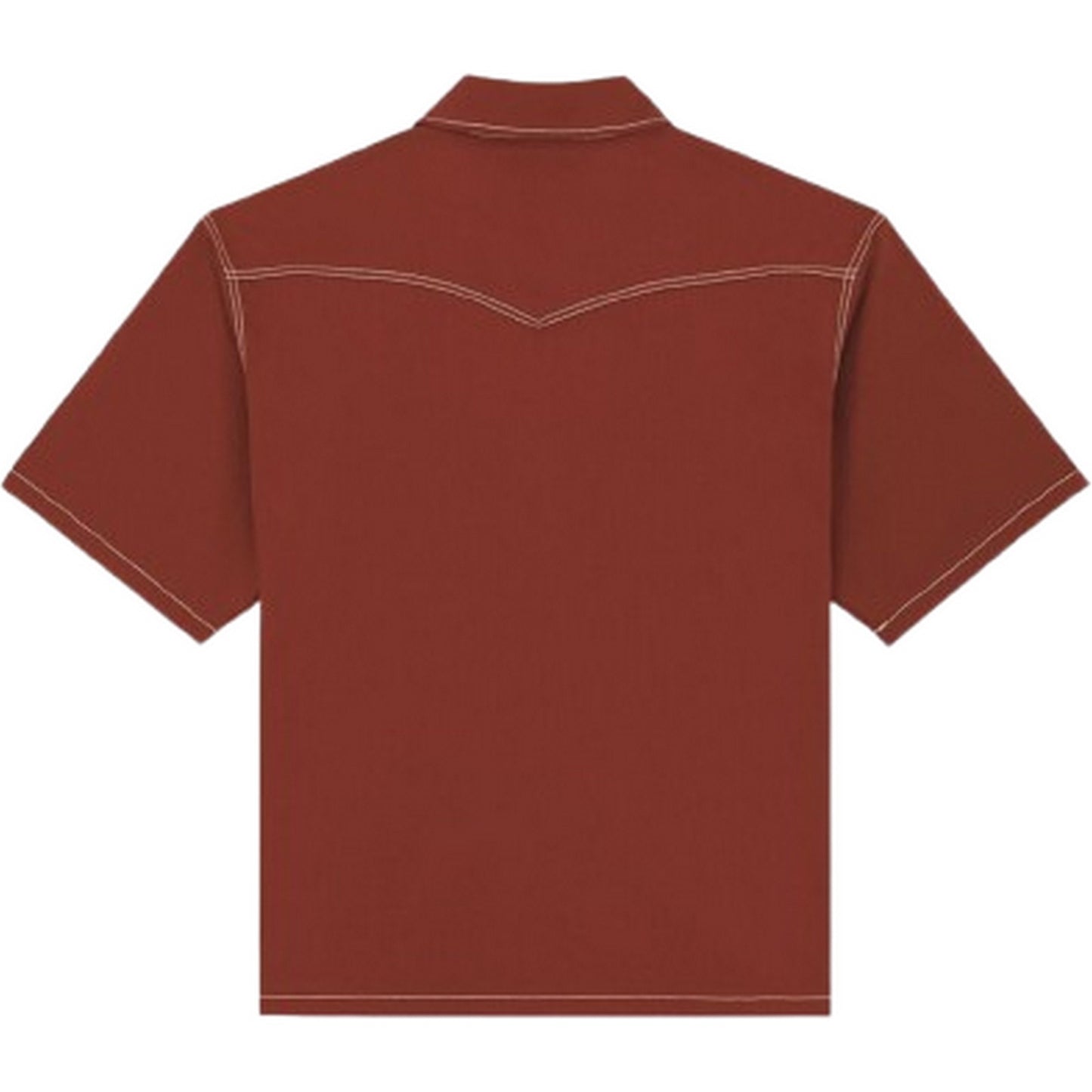 Camicie casual Uomo Dickies - River Ranch Work Shirt Ss - Marrone