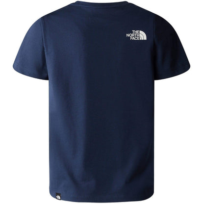 T-shirt Bambino The North Face - Kids Teen S/S Simple Dome Tee - Blu