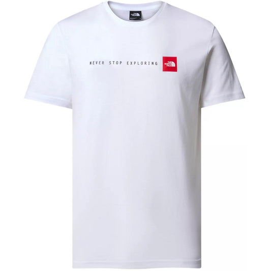 T-shirt Uomo The North Face - Men’s S/S Never Stop Exploring Tee - Bianco