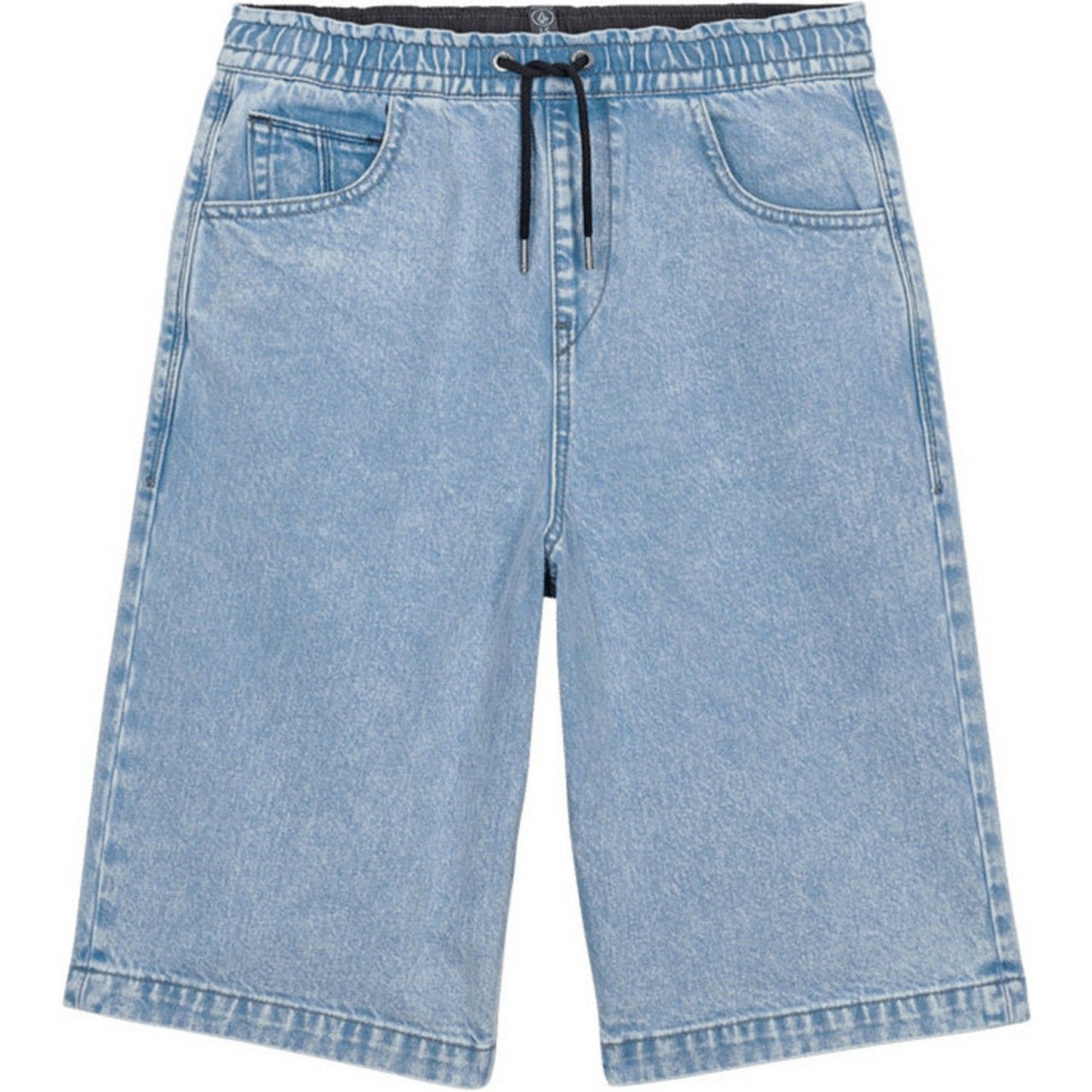 Pantaloncini Ragazzo Volcom - Freazy Loose Denim Ew Short - Blu