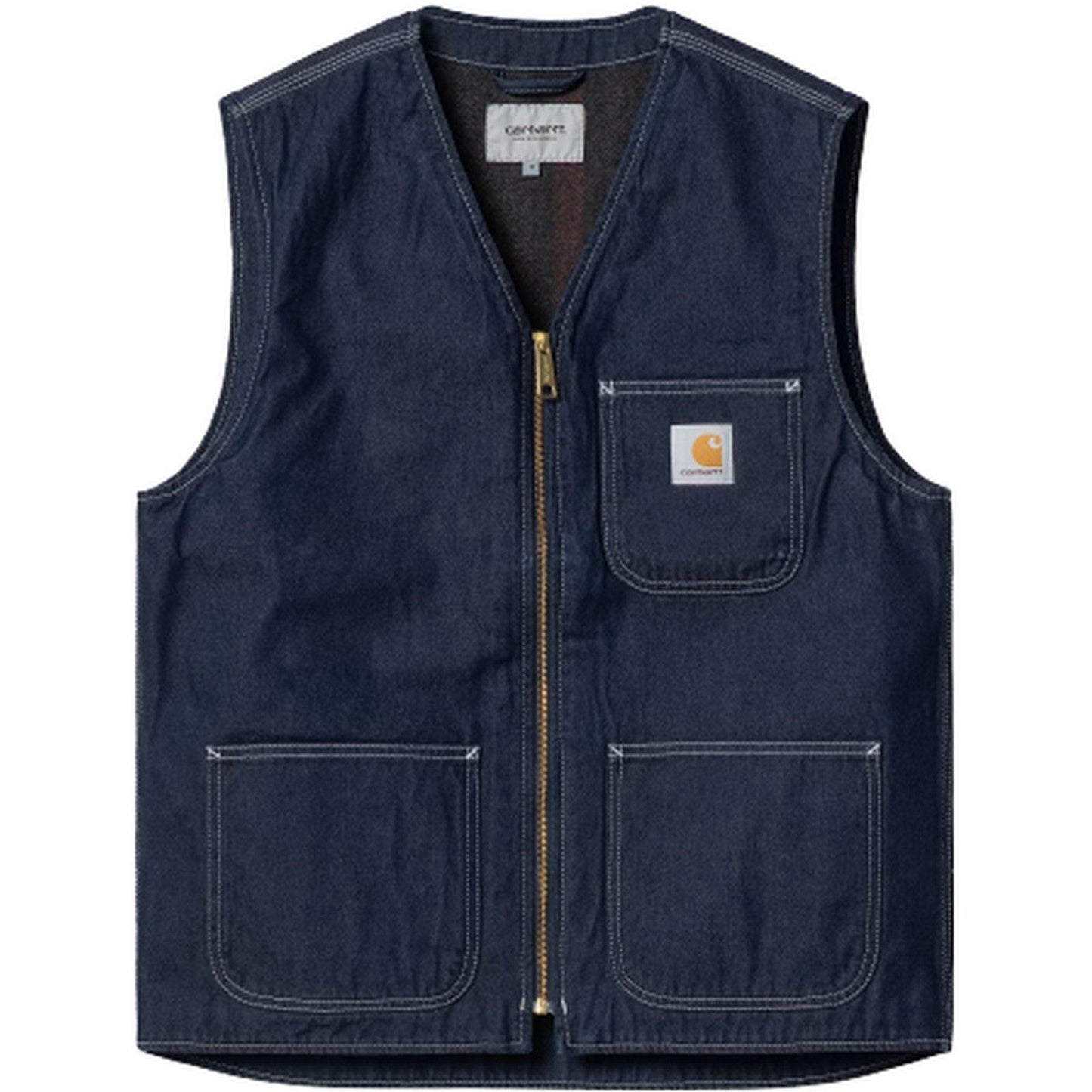 Gilet Uomo Carhartt Wip - Chore Vest - Blu