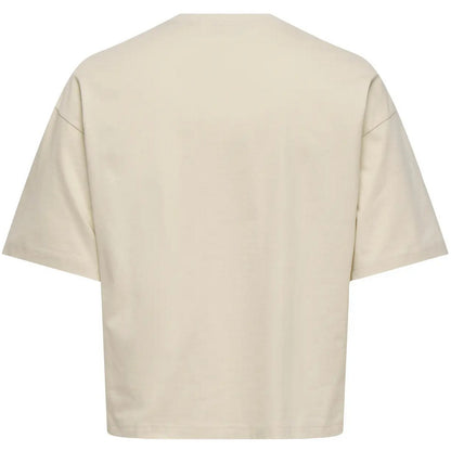 T-shirt Uomo Only & Sons - Onsfred Rlx Ss Crop Tee - Bianco