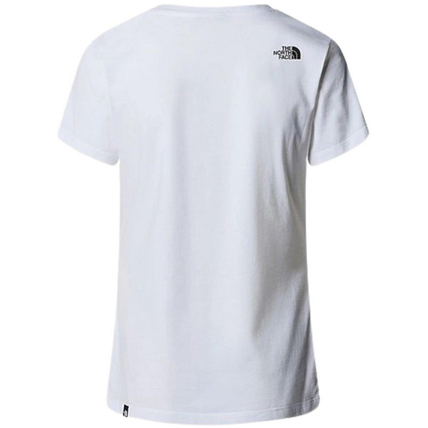 T-shirt Donna The North Face - W S/S Simple Dome Slim Tee - Bianco