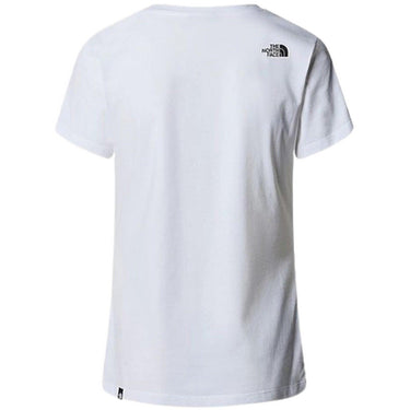 Camiseta The North Face para mujer - W S/S Simple Dome Slim Tee - Blanco