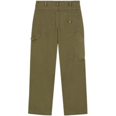 Pantalon Dickies pour hommes - Pantalon en toile de charpentier - Vert