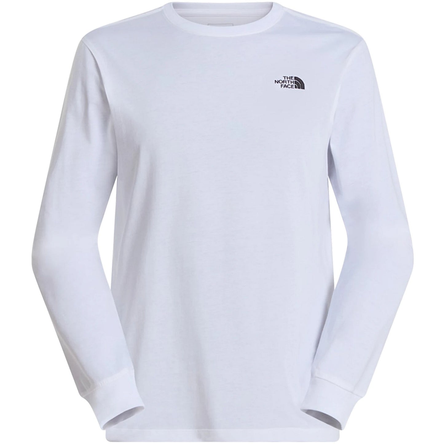 T-shirt Uomo The North Face - M Evolution Simple Dome Regular Long Sle - Bianco