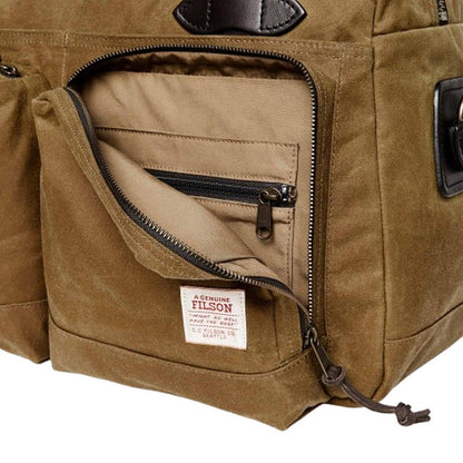 Borse a spalla Uomo Filson - 48Hr Duffle Oil Finish Tin Cloth - Verde