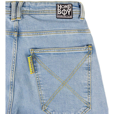 HOMEBOY Men's Jeans - x-tra UFO Cargo Denim - Blue