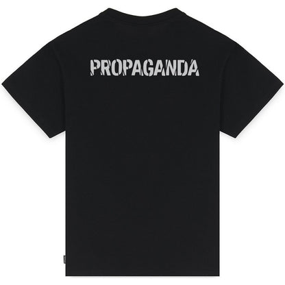 T-shirt Uomo Propaganda - T-Shirt M/M Logo Vhs - Nero