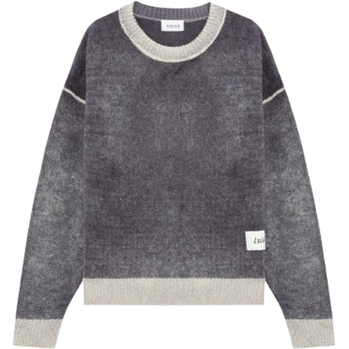 Maglioni Unisex Amish - Crew neck - Grigio