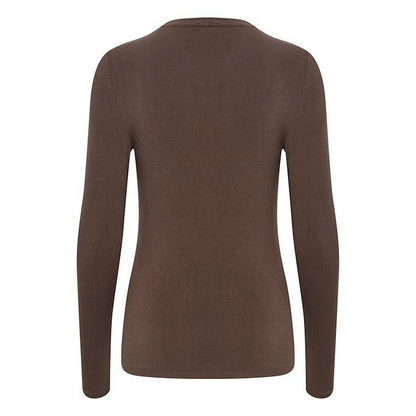 Maglie Donna Ichi - Ihphiluca Ls2 - Marrone