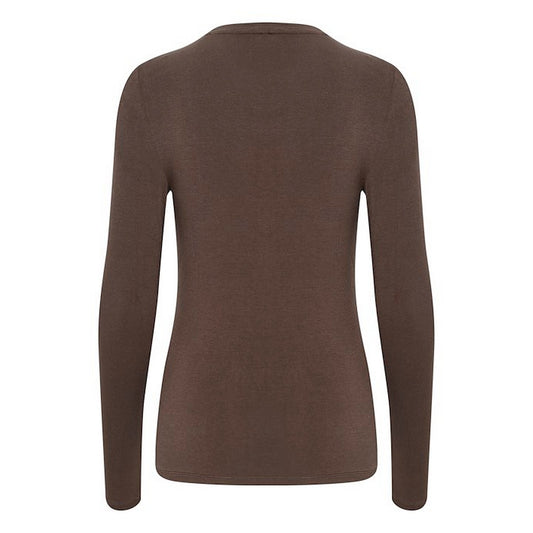 Maglie Donna Ichi - Ihphiluca Ls2 - Marrone