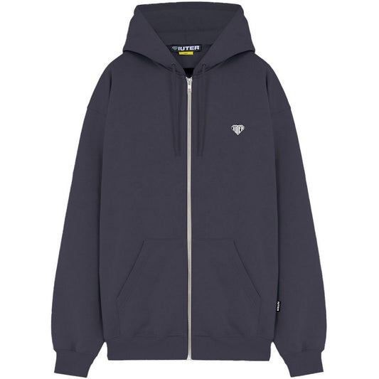 Felpe con cappuccio Uomo Iuter - Heart Logo Zip Hoodie - Grigio