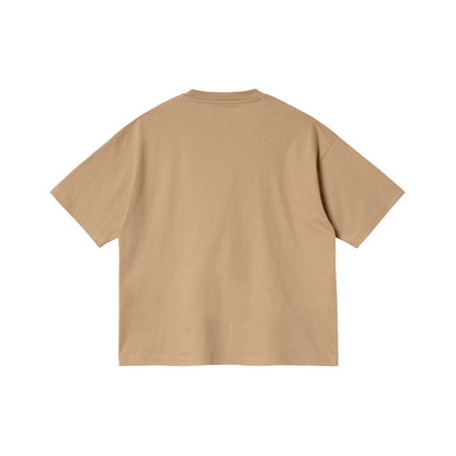 T-shirt Donna Carhartt Wip - W' S/S Chester T-Shirt - Marrone