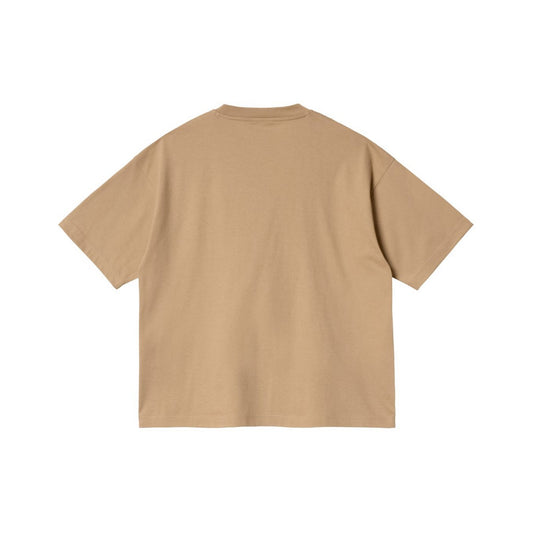 T-shirt Donna Carhartt Wip - W' S/S Chester T-Shirt - Marrone