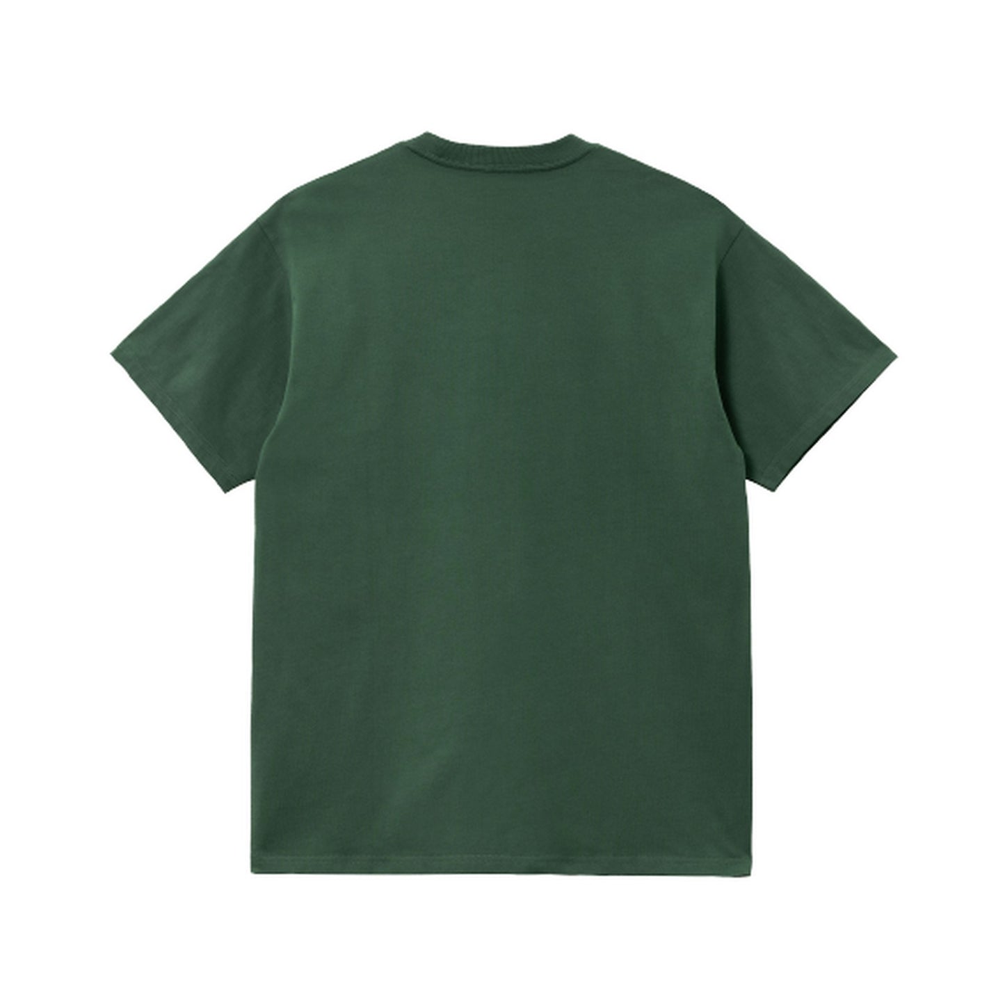 T-shirt Uomo Carhartt Wip - S/S Script Embroidery T-Shirt - Verde