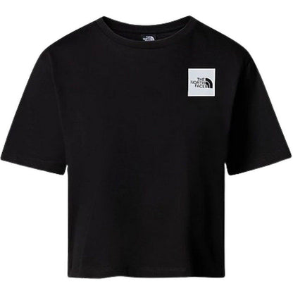 T-shirt Donna The North Face - W S/S Cropped Fine Tee - Nero